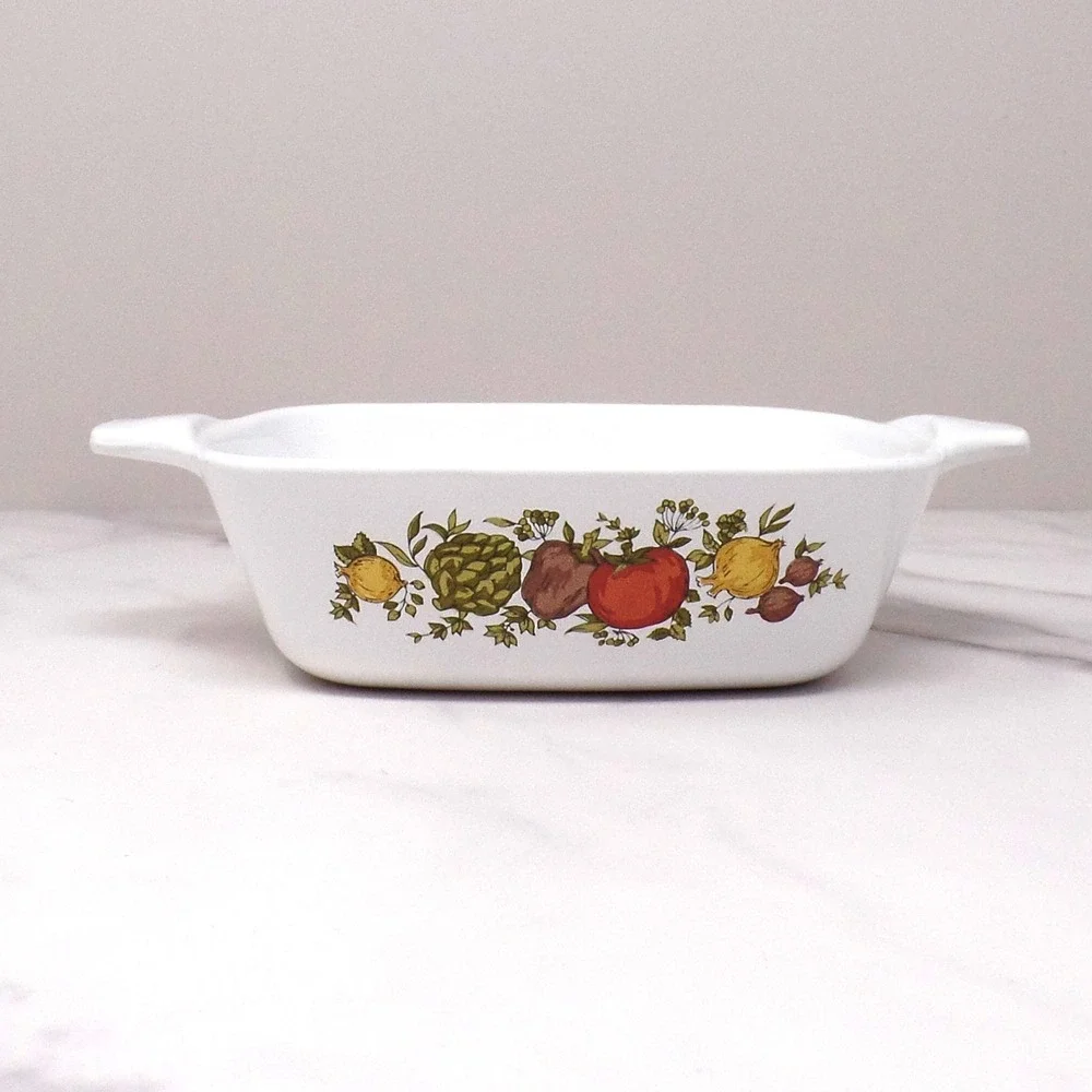Vintage Corningware 1 3/4 cup Petite Pan (P-41-B), Spice O' Life (1972-79)